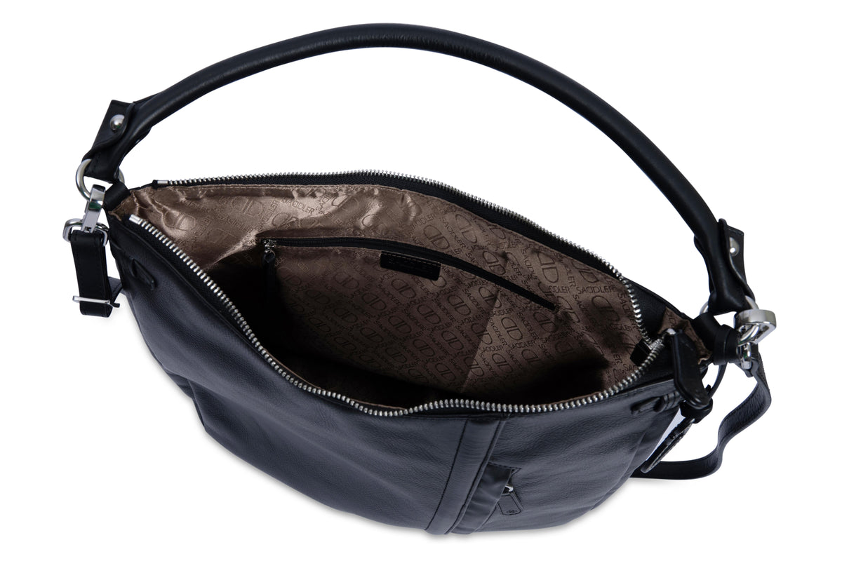 SADDLER "Julia" Real Leather Hobo Bag – Versatile, Stylish &amp; Spacious Design