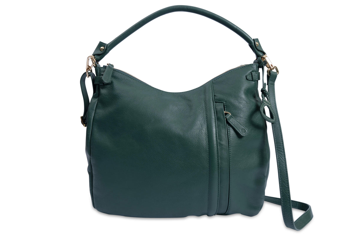 SADDLER "Julia" Real Leather Hobo Bag – Versatile, Stylish &amp; Spacious Design
