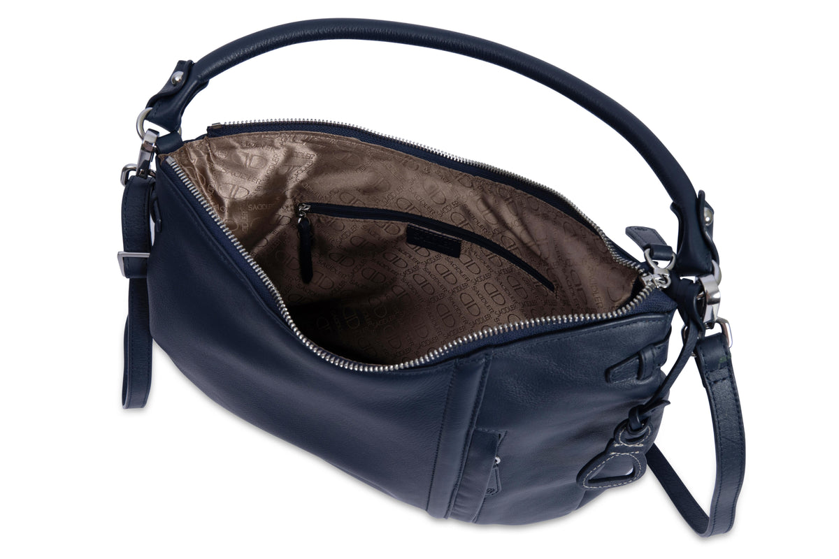 SADDLER "Julia" Real Leather Hobo Bag – Versatile, Stylish &amp; Spacious Design