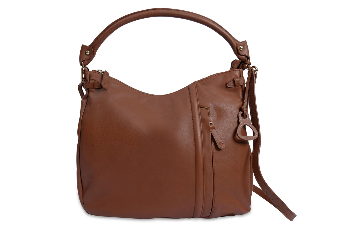 SADDLER "Julia" Real Leather Hobo Bag – Versatile, Stylish &amp; Spacious Design