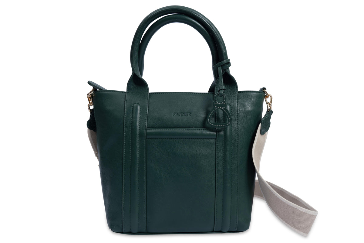 "Patricia" Leather Handbag for Women by Saddler – Stylish, Versatile &amp; Practical Design