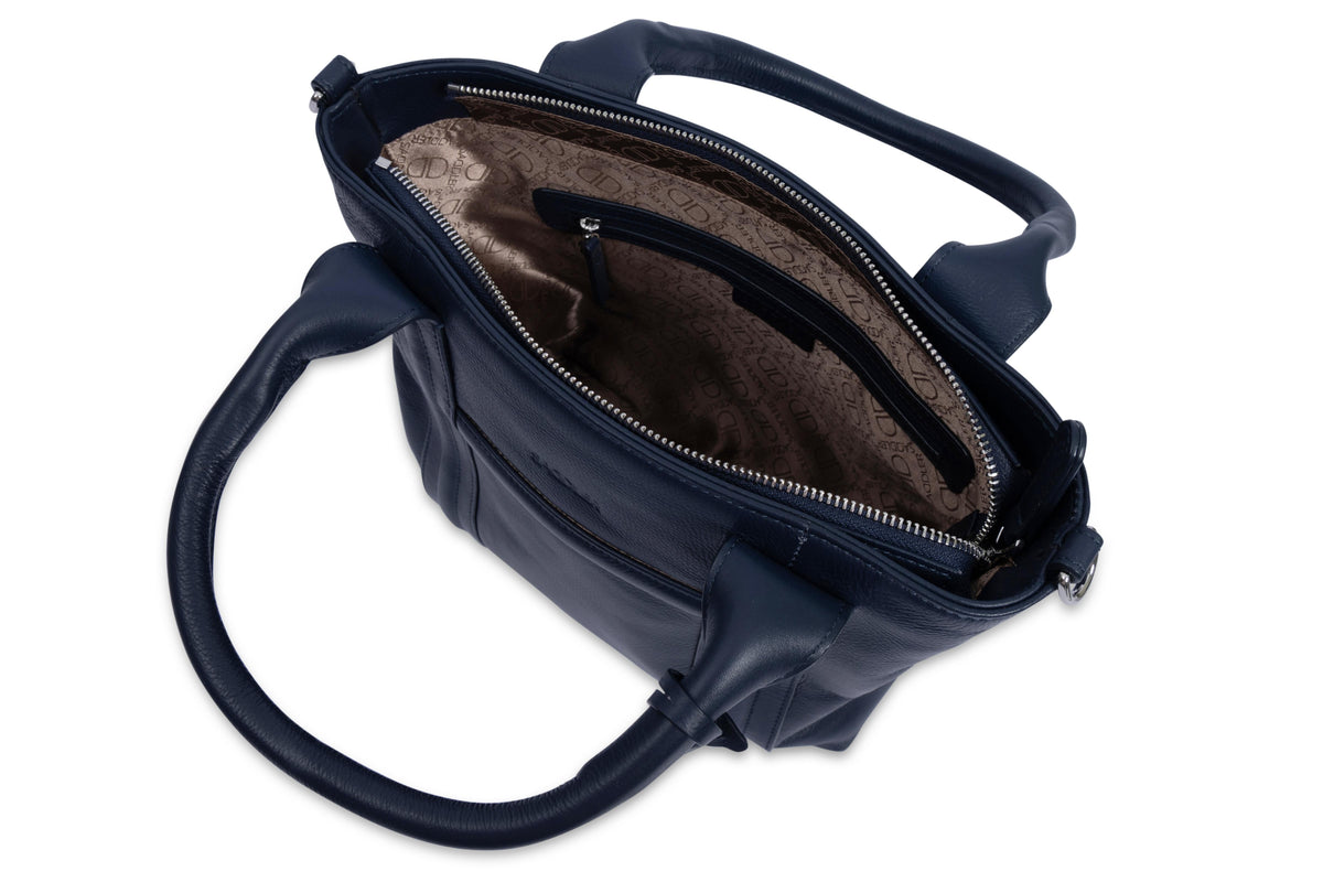 "Patricia" Leather Handbag for Women by Saddler – Stylish, Versatile &amp; Practical Design