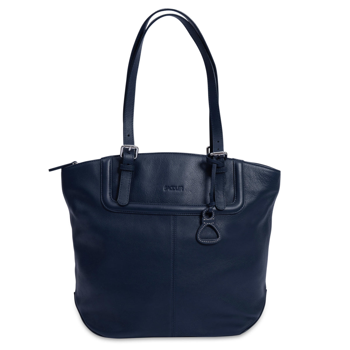 Sienna Zip Top Tote Shopper Bag for Women - Handmade by Saddler