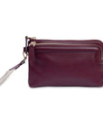 Heather Leather Clutch & Crossbody Bag - Handmade by Saddler  – Versatile & Compact
