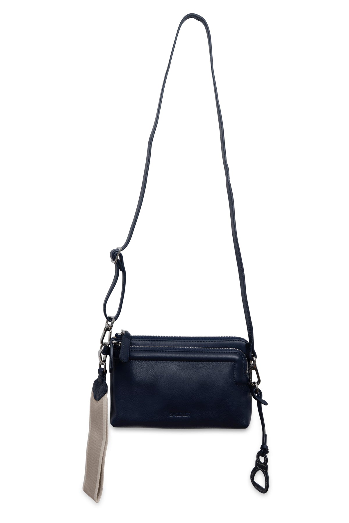 Heather Leather Clutch &amp; Crossbody Bag - Handmade by Saddler  – Versatile &amp; Compact