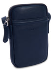 SADDLER "Margot" Real Leather Crossbody Zip Top RFID Phone Pouch - Gift Boxed