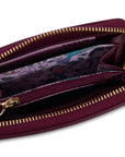SADDLER "Annie" 3 Way Zipper RFID Real Leather Zipper Wallet (Gift Boxed)