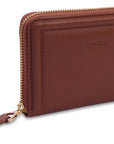 SADDLER "Annie" 3 Way Zipper RFID Real Leather Zipper Wallet (Gift Boxed)