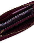 SADDLER "Beatrice" RFID Long Zipper Real Leather Purse (Gift Boxed)