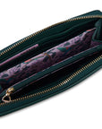 SADDLER "Beatrice" RFID Long Zipper Real Leather Purse (Gift Boxed)