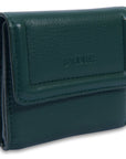 SADDLER "Edith" RFID Trifold Real Leather Card Case (Gift Boxed)