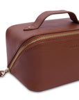 SADDLER "Harriet" Real Leather Vanity Box Case (Gift Boxed)