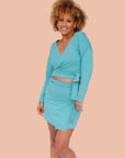 SAGE Organic Cotton Wrap Top