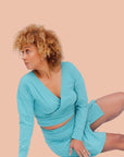 SAGE Organic Cotton Wrap Top