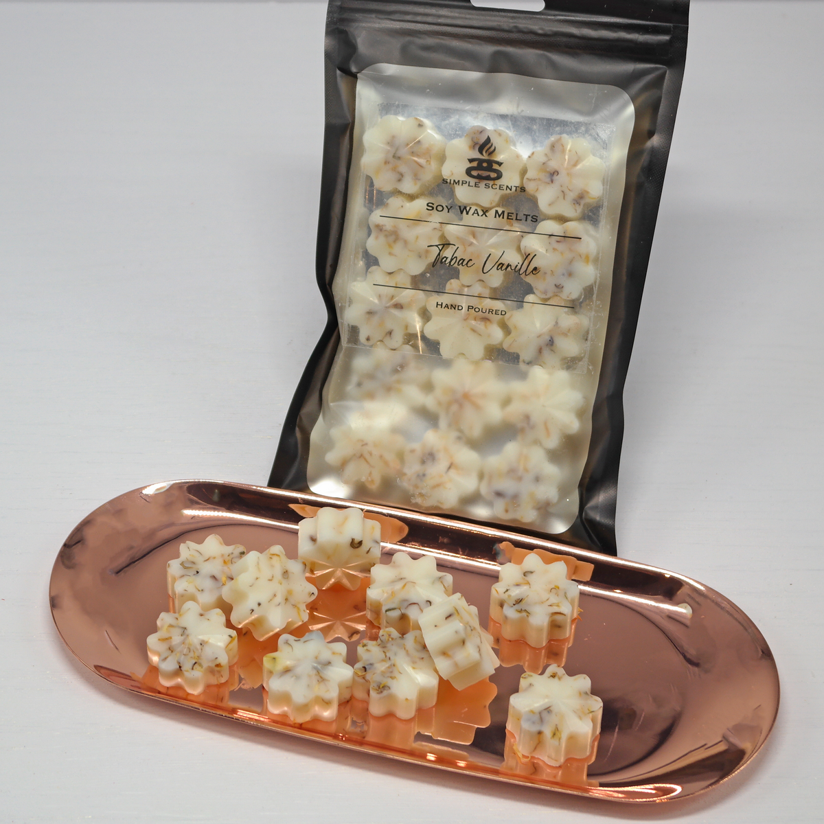 Tabac Vanille - Simple Scents Ambience Mini Floret Style Wax Melts