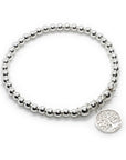 Tree of Life Sterling Silver Stacking Bracelet | Handmade & Elegant
