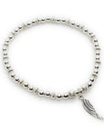 Sterling Silver Wings of an Angel Stacking Bracelet