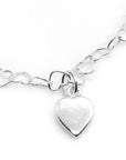 Sterling Silver Love Heart Bracelet