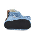 KAKU Children's Slippers - Blue with Dots
