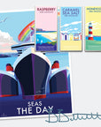 Seize the Day Coastal Artwork Print
