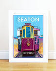 Vintage Tram Art Print