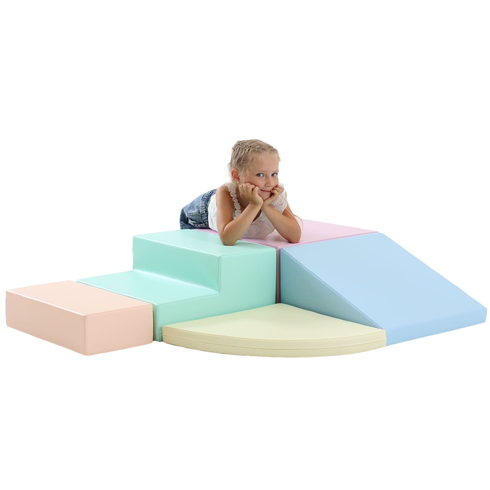 Soft Play Foam Corner Climber Set