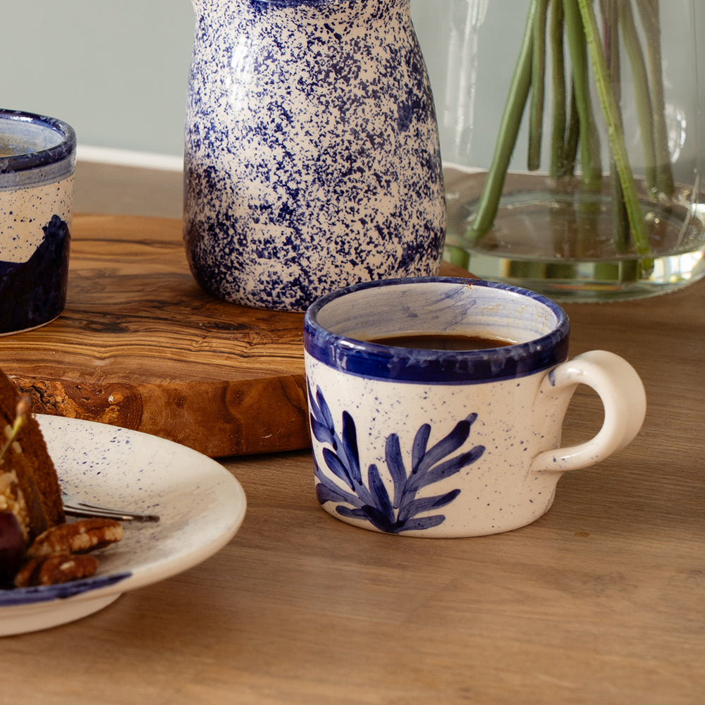 Coral Ceramic Espresso Cup
