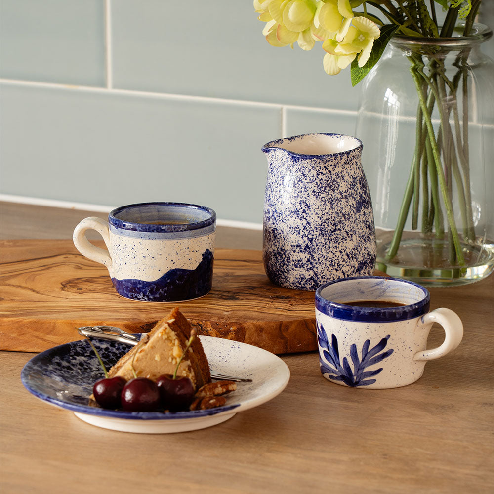 Coastal  2 Ceramic Espresso Cups