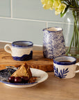 Coastal  2 Ceramic Espresso Cups