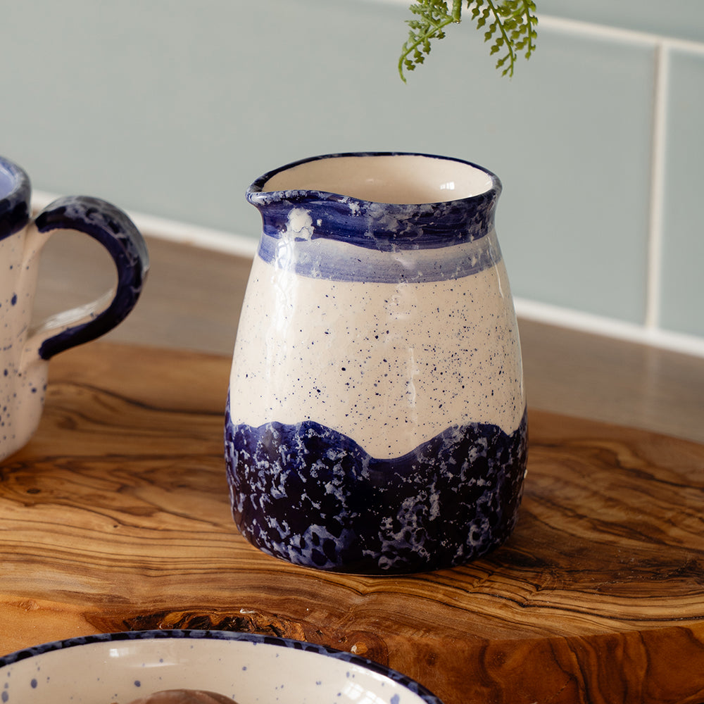 Wave Small Ceramic Jug
