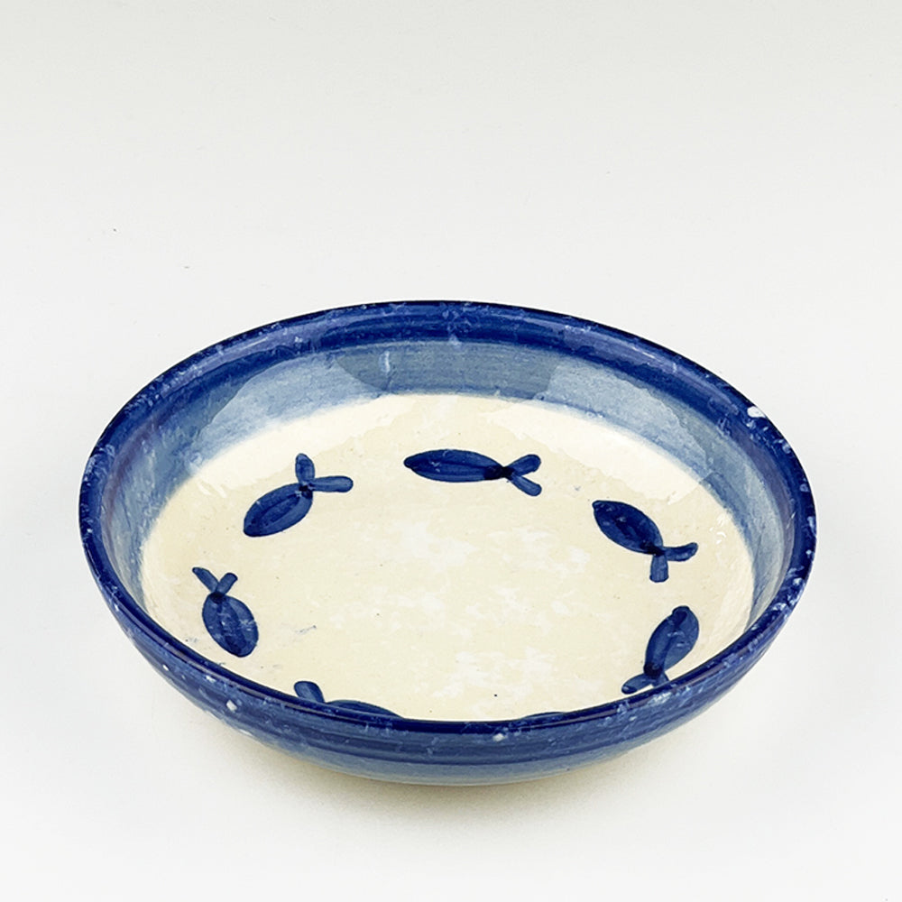 Fish Ceramic Serving Bowl - Medium