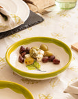 Oak Leaves Medium Ceramic Serving Bowl