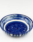 Stripe Ceramic Serving Bowl - Medium