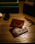 Pheasant Leather Card Wallet