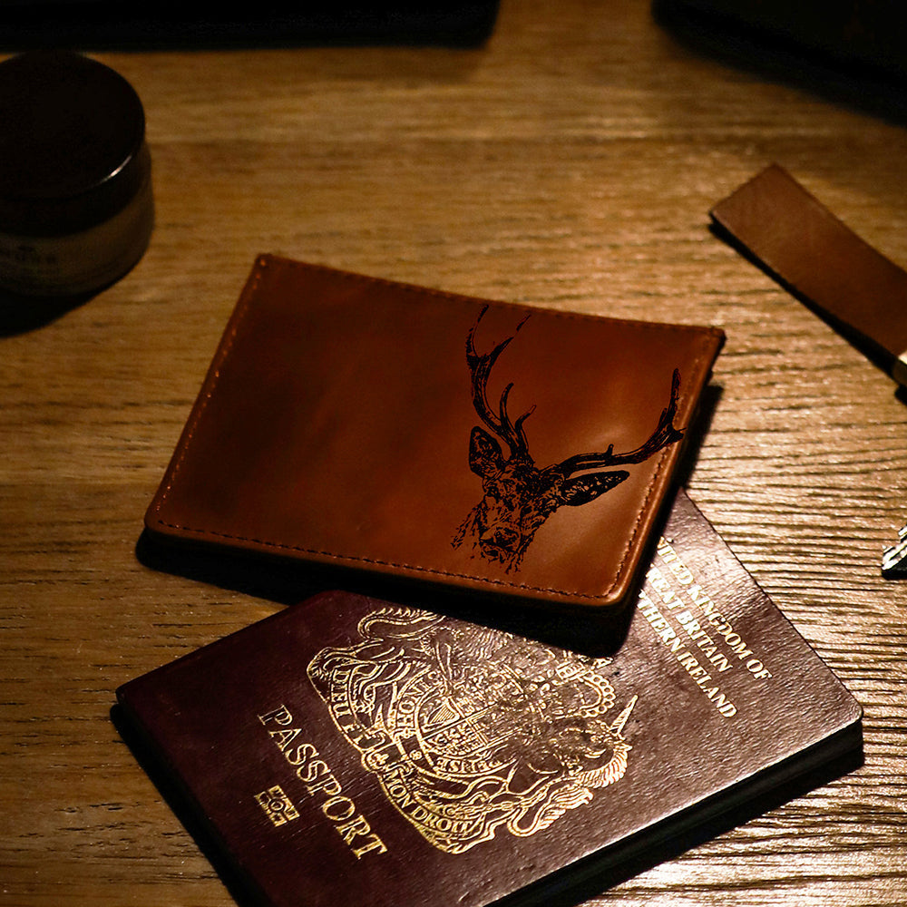 Stag Leather Card Wallet
