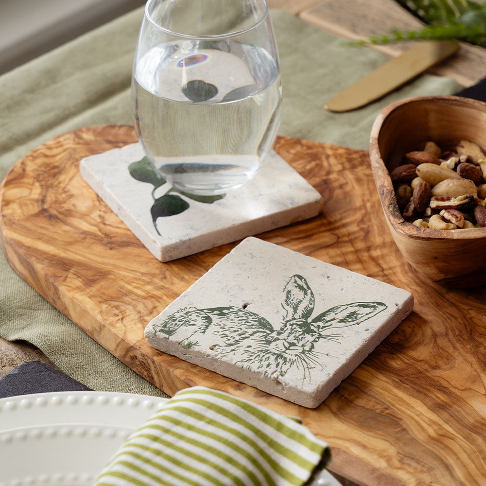 Hare Single Stone Coaster