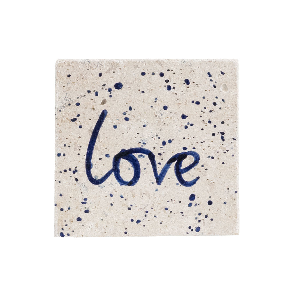 Love Single Stone Coaster