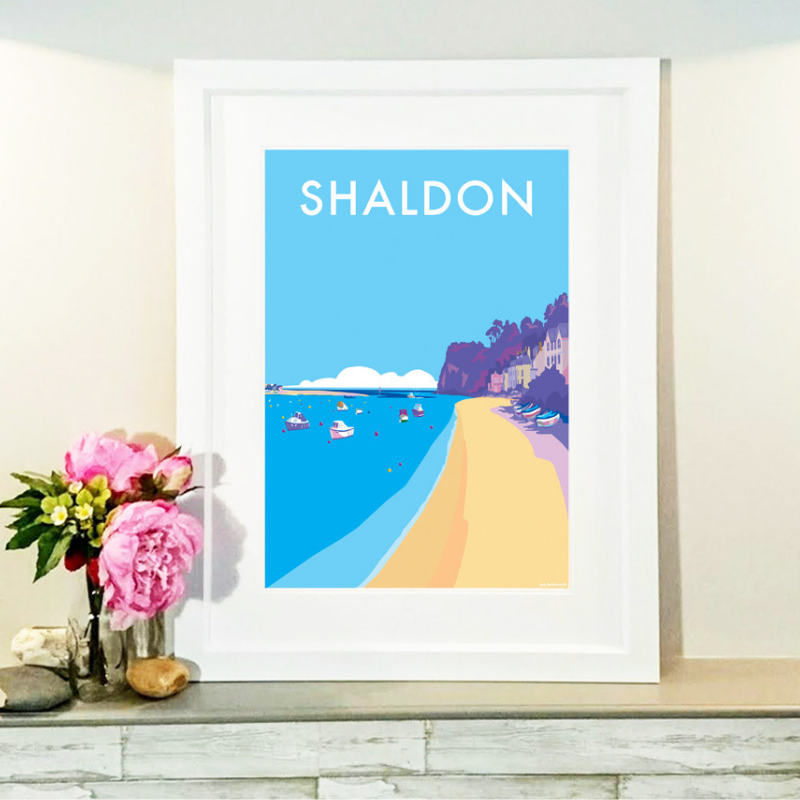Shaldon Vintage Travel Poster