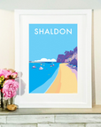 Shaldon Vintage Travel Poster