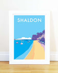 Shaldon Vintage Travel Poster