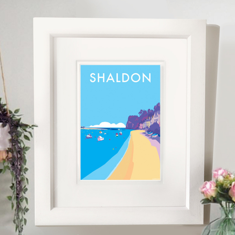 Shaldon Vintage Travel Poster