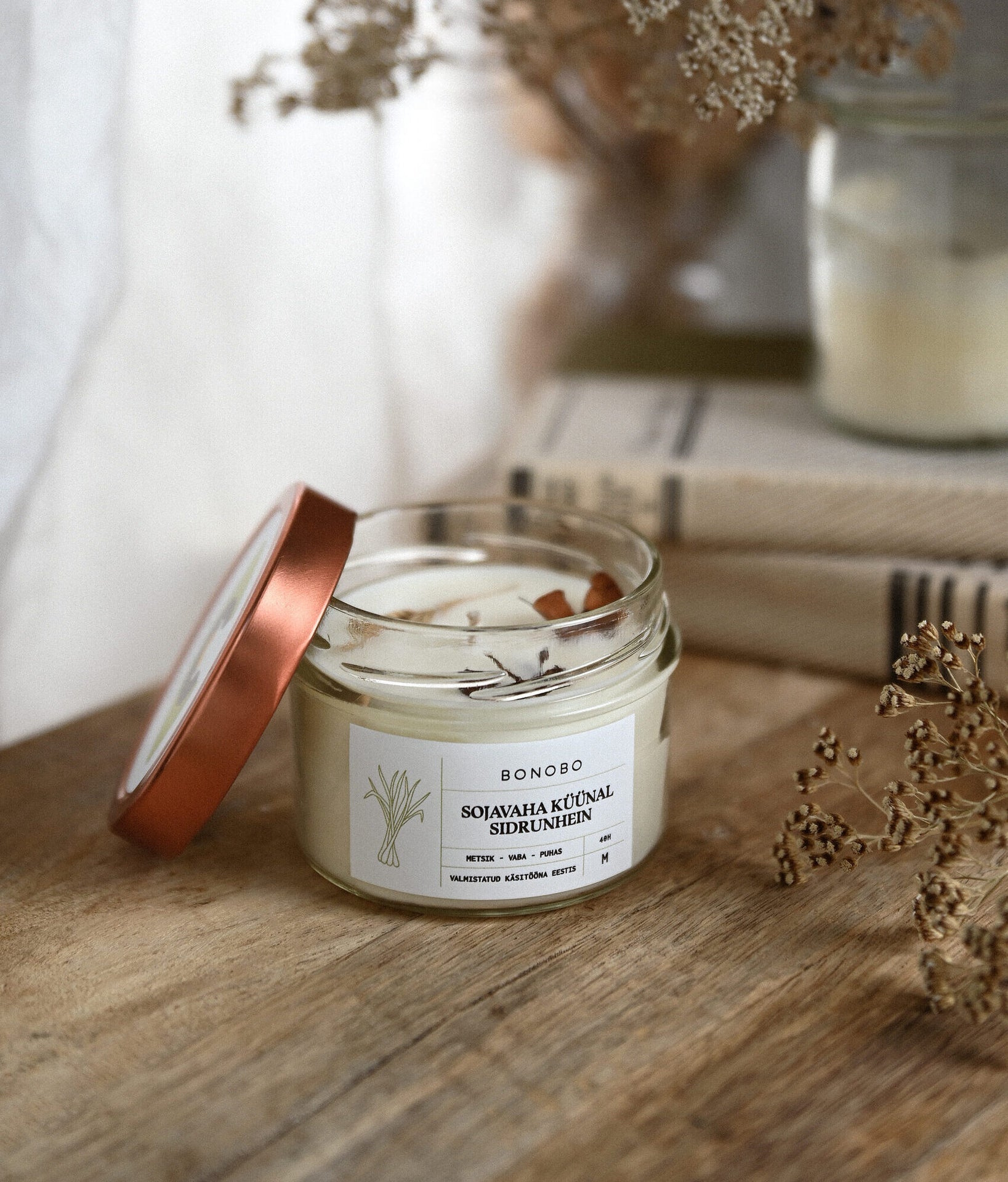 Bonobo&#39;s Natural Soy Candles – Eco-Friendly &amp; Aromatic by BONOBO at www.brixbailey.com