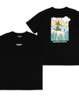 Snufkin Unisex Black Fishing T Shirt