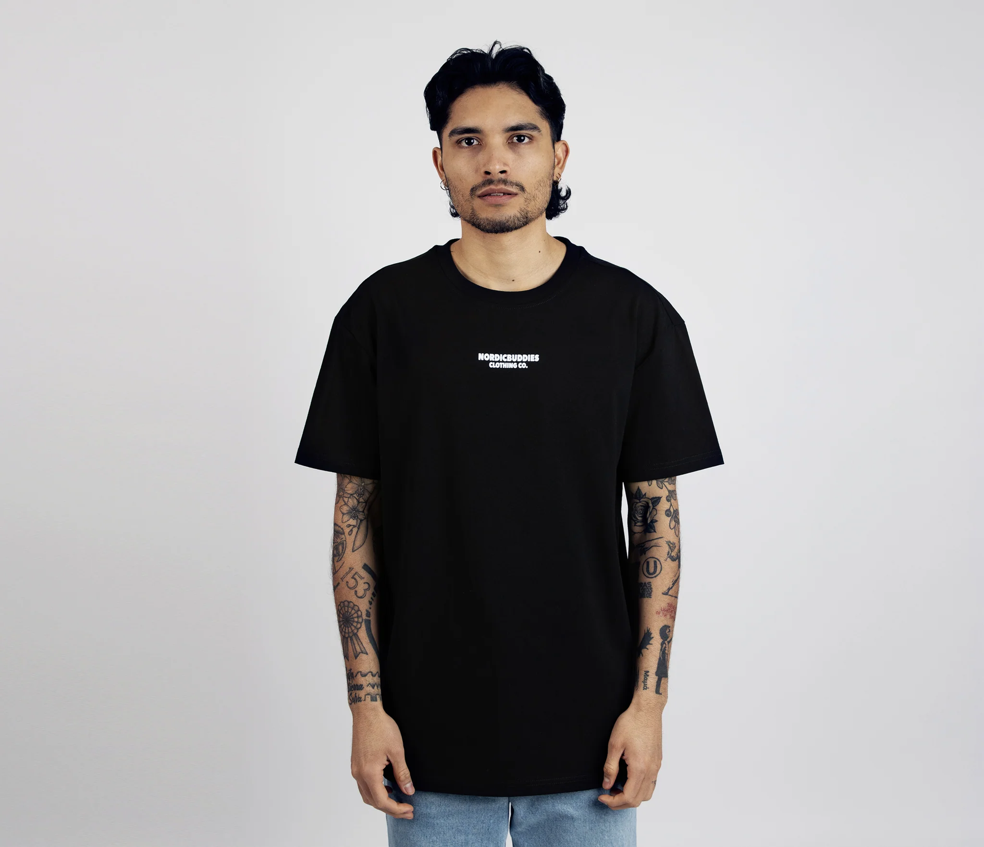 Snufkin Unisex Black Fishing T Shirt