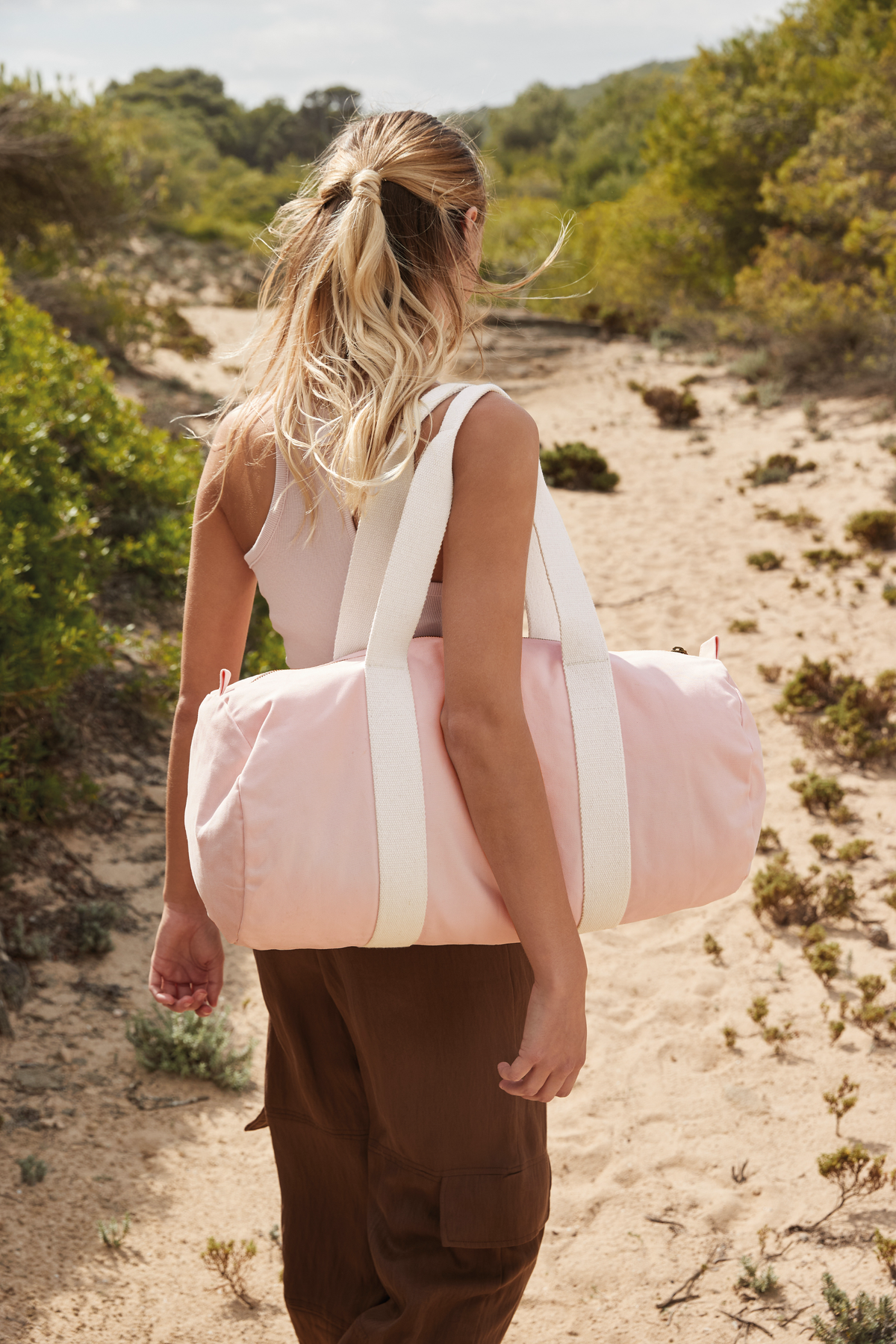 SOL Organic Cotton Barrel Bag