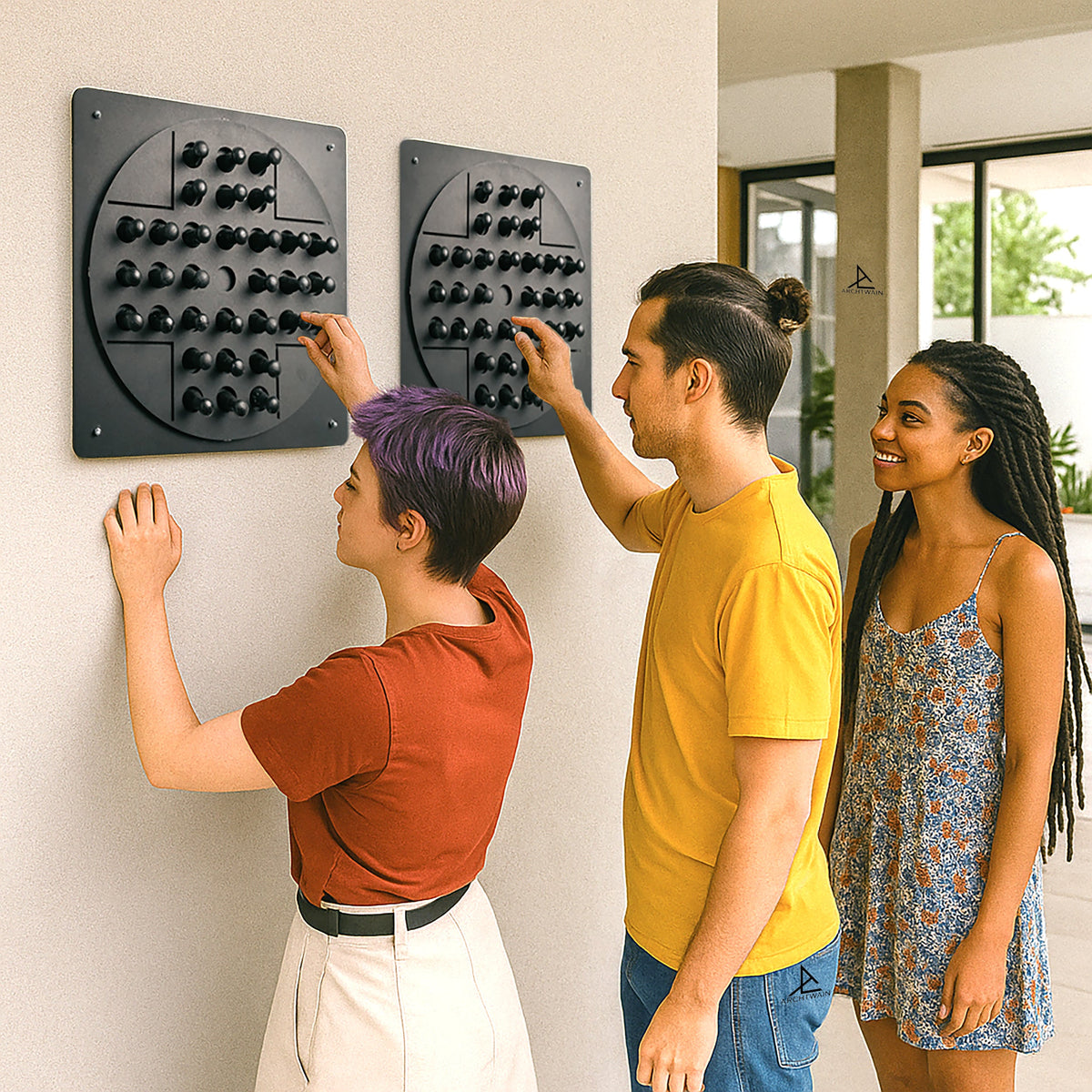 Peg Solitaire Black Wall Game