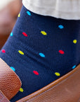 Multi Spotted Bamboo Socks