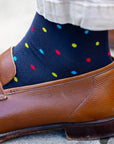 Multi Spotted Bamboo Socks