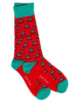 Driving Home For Christmas Bamboo Socks