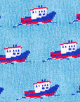 Motor Boat Bamboo Socks